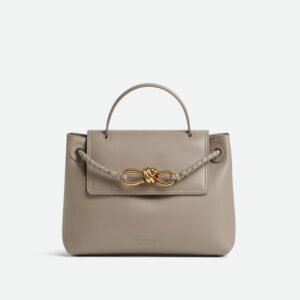 Bottega Veneta Small Ciao Ciao Limestone