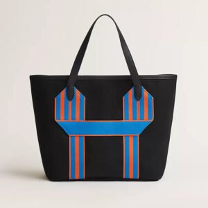 HERMES Pursangle tote bag noir