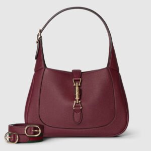 Gucci Jackie 1961 medium bag Rosso Ancora red leather