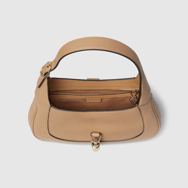 1:1 replica price of Gucci Jackie 1961 medium bag beige leather