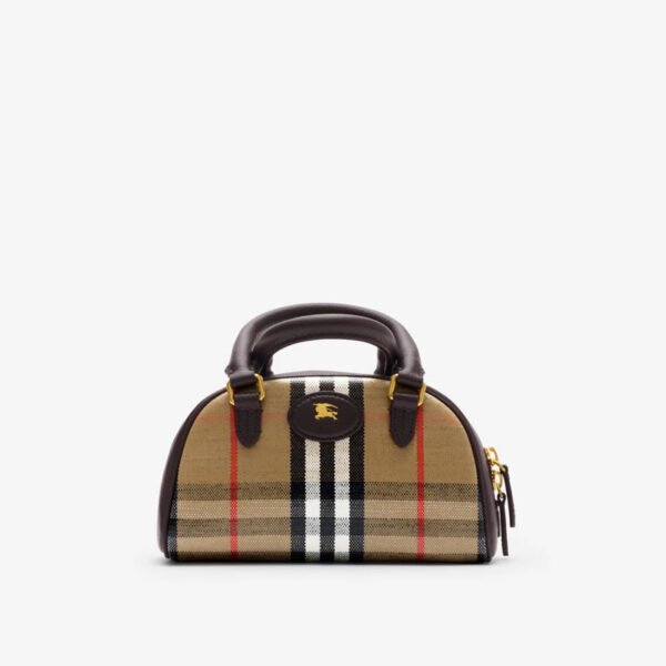 BURBERRY Highlands Bowling Bag Sand beige