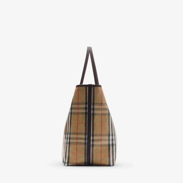 BURBERRY Large Highlands Tote Sand