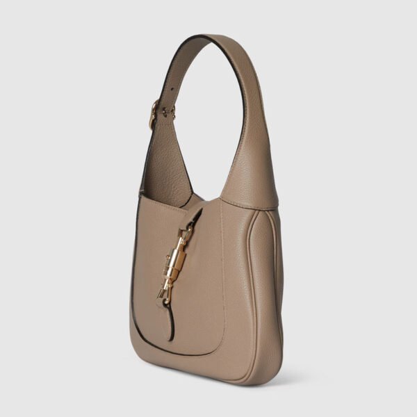 Replica Gucci Jackie 1961 medium bag Variation taupe leather