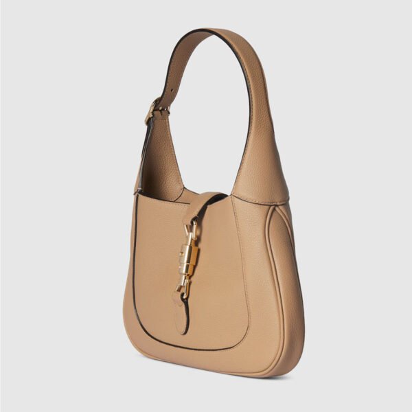 1:1 replica price of Gucci Jackie 1961 medium bag beige leather