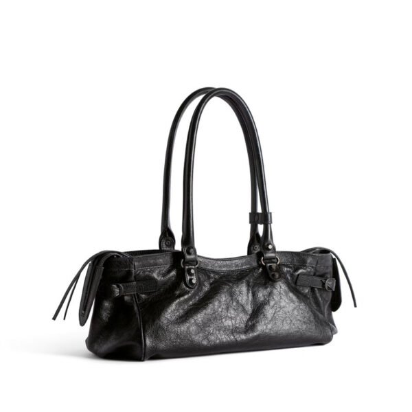 Replica Le City Bag East west in Black