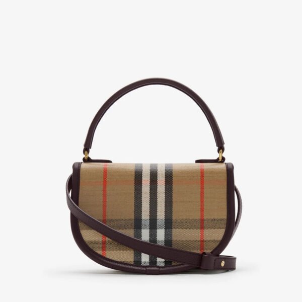 BURBERRY Mini Highlands Bag Sand replica bag