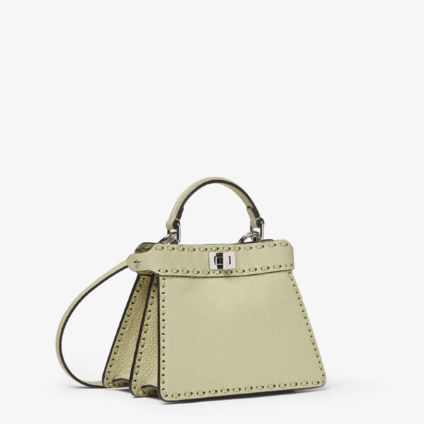 Replica FENDI Peekaboo ISeeU Petite Green bags