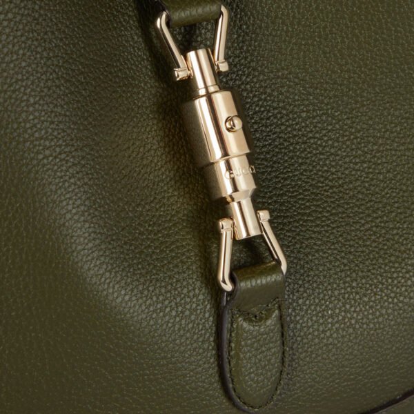 replica Gucci Jackie 1961 medium bag green leather