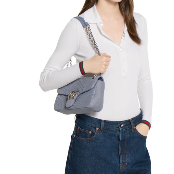 replica GUCCI GG Marmont medium shoulder bag