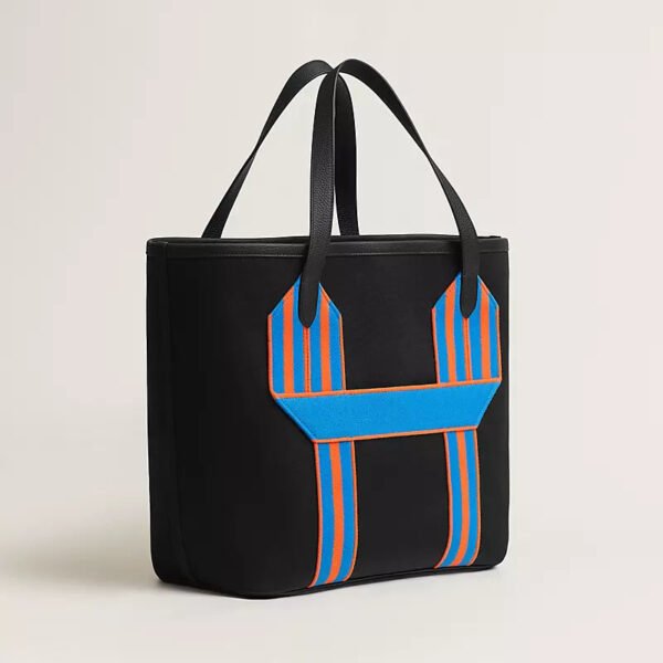 Replica HERMES Pursangle tote bag noir