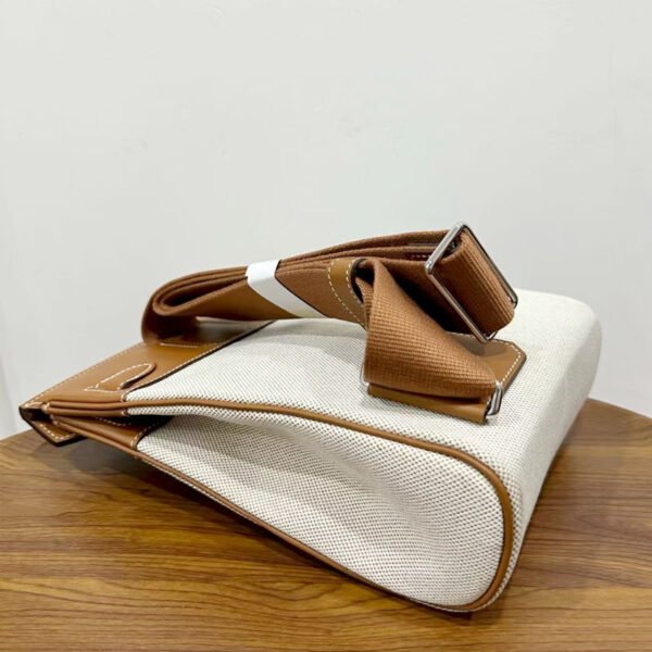 Replica HERMES Hac a Dos PM backpack ficelle/gold 100% original 1:1 replica price - Image 4