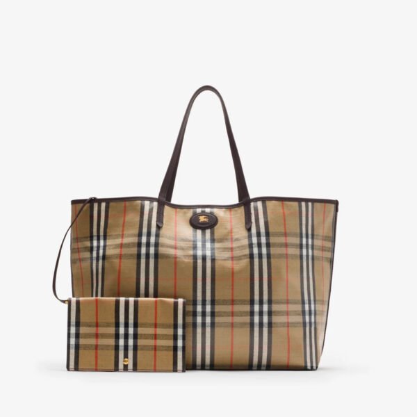 Replica BURBERRY Large Highlands Tote Sand