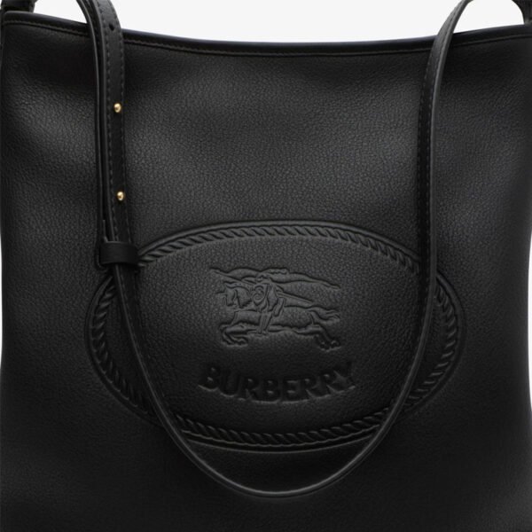 BURBERRY Small Highlands Shoulder Bag Black