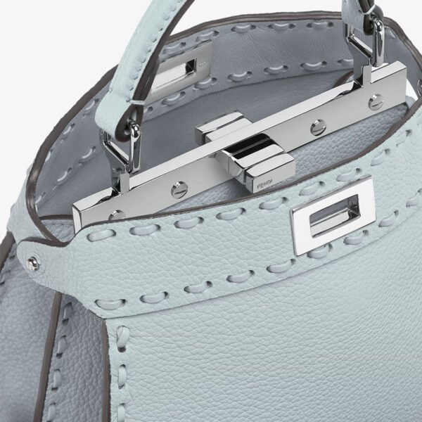 Replica FENDI Peekaboo ISeeU Petite Light blue