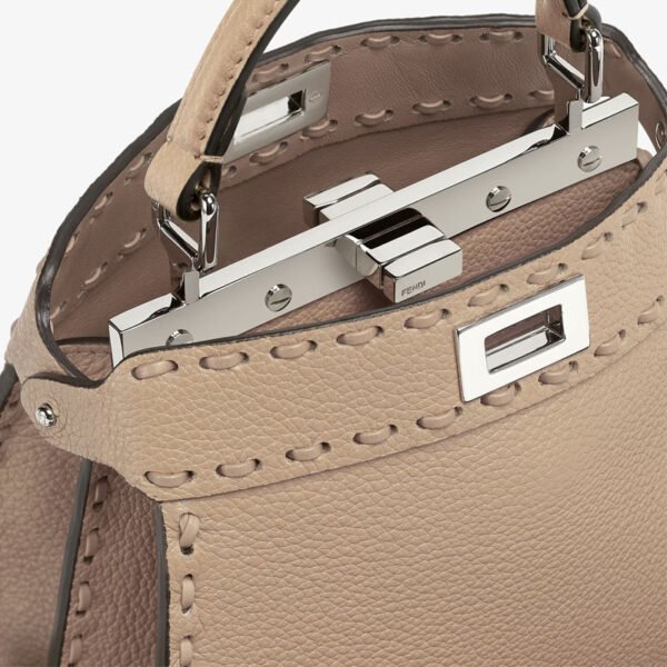 FENDI Peekaboo ISeeU Petite Gray Replica Bag AAA Original 1:1 Replica price
