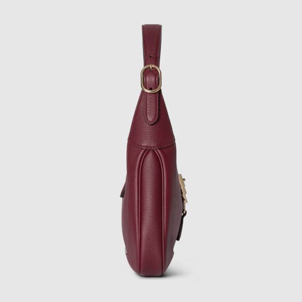 replica Gucci Jackie 1961 medium bag Rosso Ancora red leather