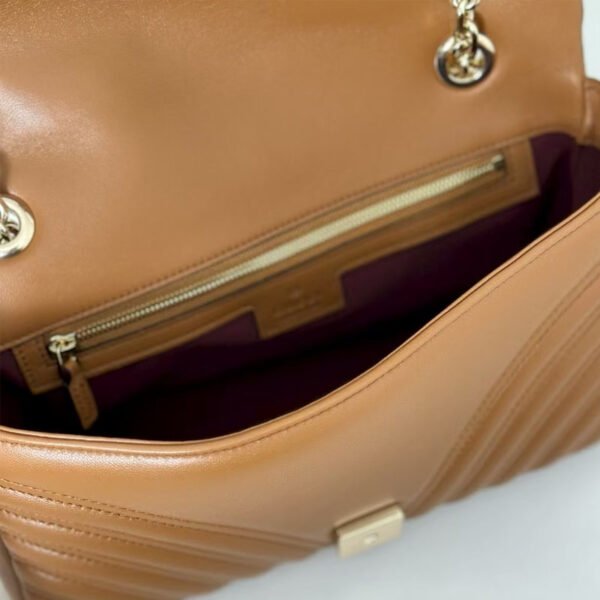 Replica GICCI GG Marmont medium shoulder bag brown