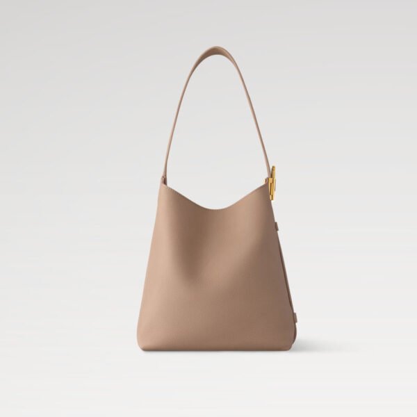 Replica Louis Vuitton Low Key Hobo PM Walnut 1:1 High imitation LV M14265 price - Image 3