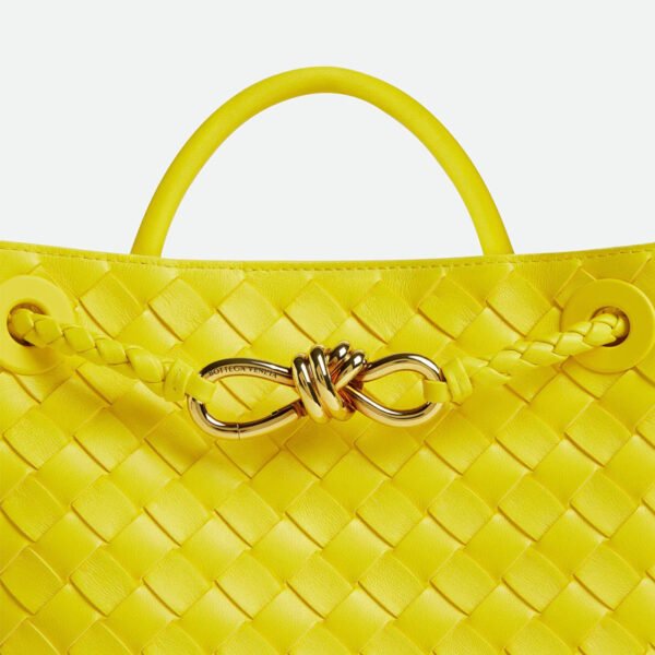 Bottega Veneta Small Andiamo Sulfur replica bag 1:1 replica price