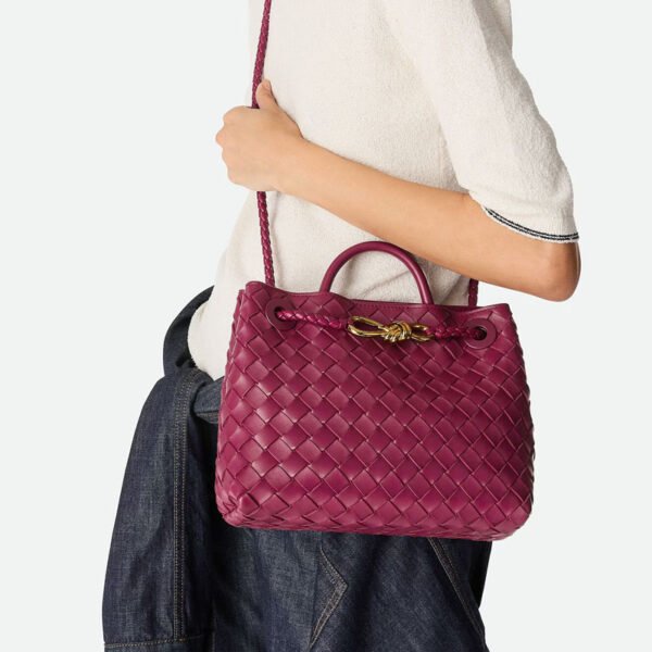 Replica Bottega Veneta small andiamo cinnabar