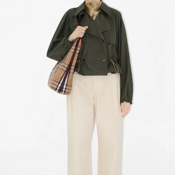Replica BURBERRY Highlands Shoulder Bag Sand 1:1 replica price