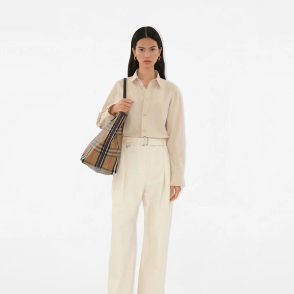 Replica burberry large highlands tote bag