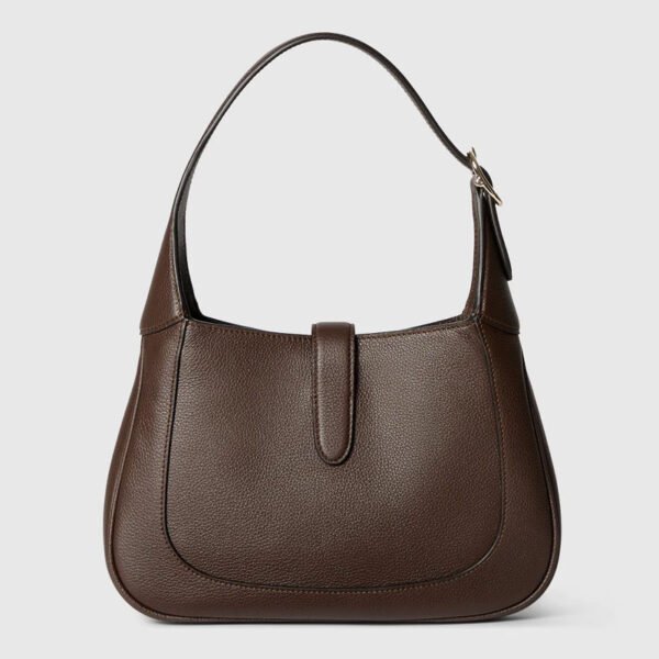 Replica Gucci Jackie 1961 medium bag Variation dark brown leather