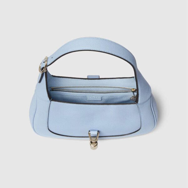 replica gucci jackie 1961 medium bag light blue leather price