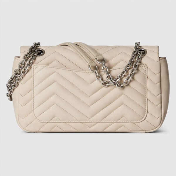 Replica GG Marmont medium shoulder bag oatmeal