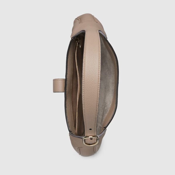 Replica Gucci Jackie 1961 medium bag Variation taupe leather 1:1 replica price