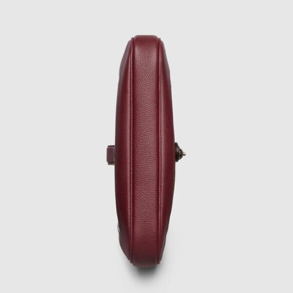 Replica Gucci Jackie 1961 medium bag Rosso Ancora red leather 1:1 imitation price