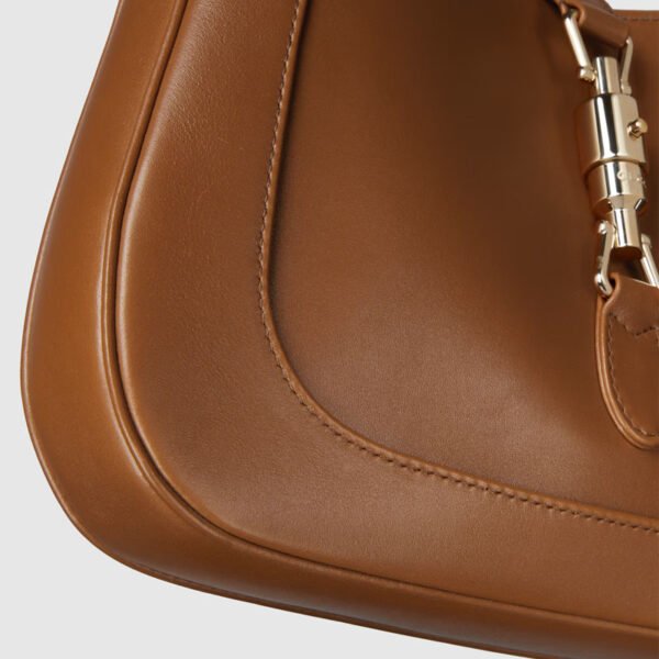 Replica Gucci Jackie 1961 medium bag brown leather 1:1 replica price