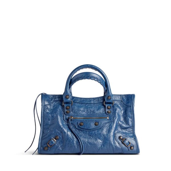 Le City Bag Small in mineral blue