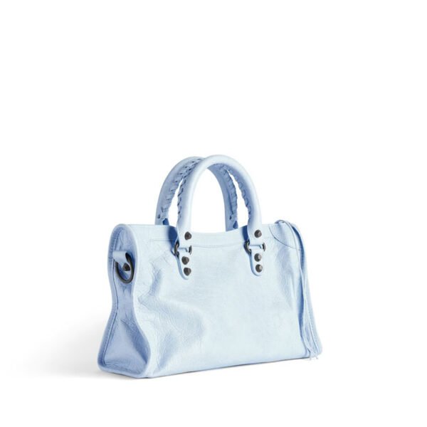 Replica of Balenciaga Le City Bag Small in cloudy blue