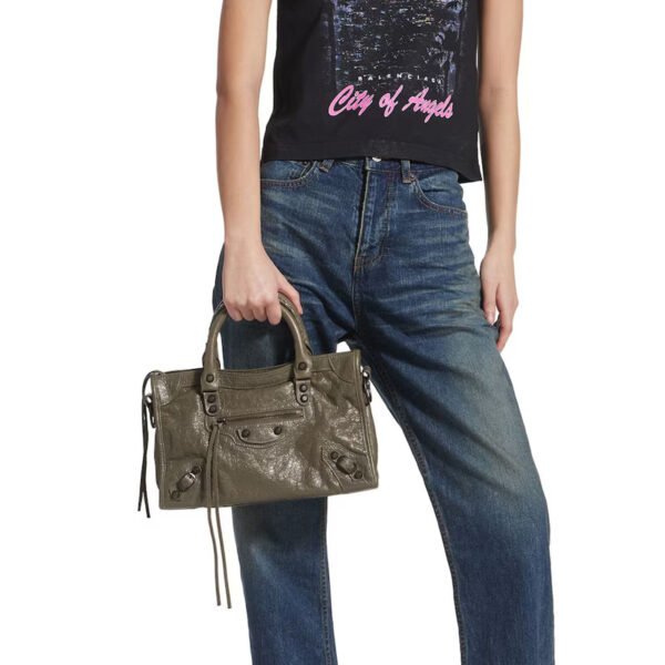 Replica le city bag small in army green price
