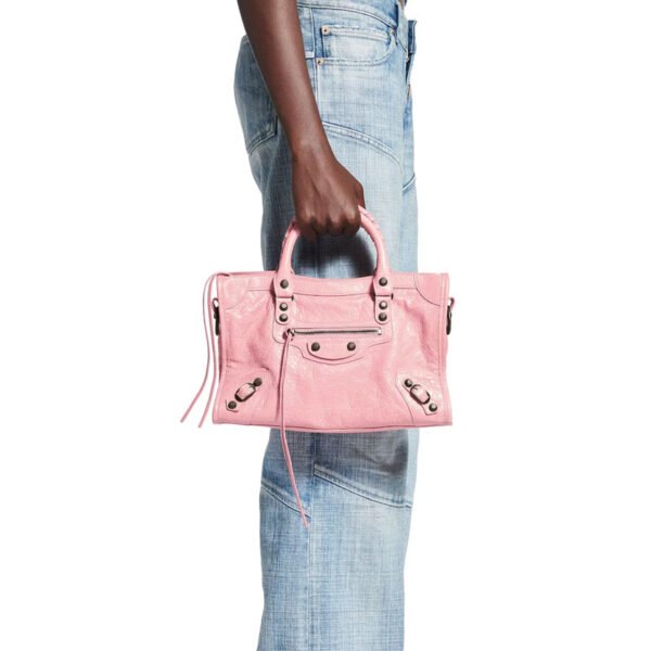 Replica Balenciaga le city bag small in vintage pink